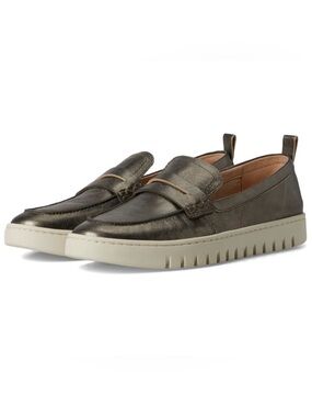 Like New w/ Box Vionic Uptown Loafer - Metallic Gunmetal